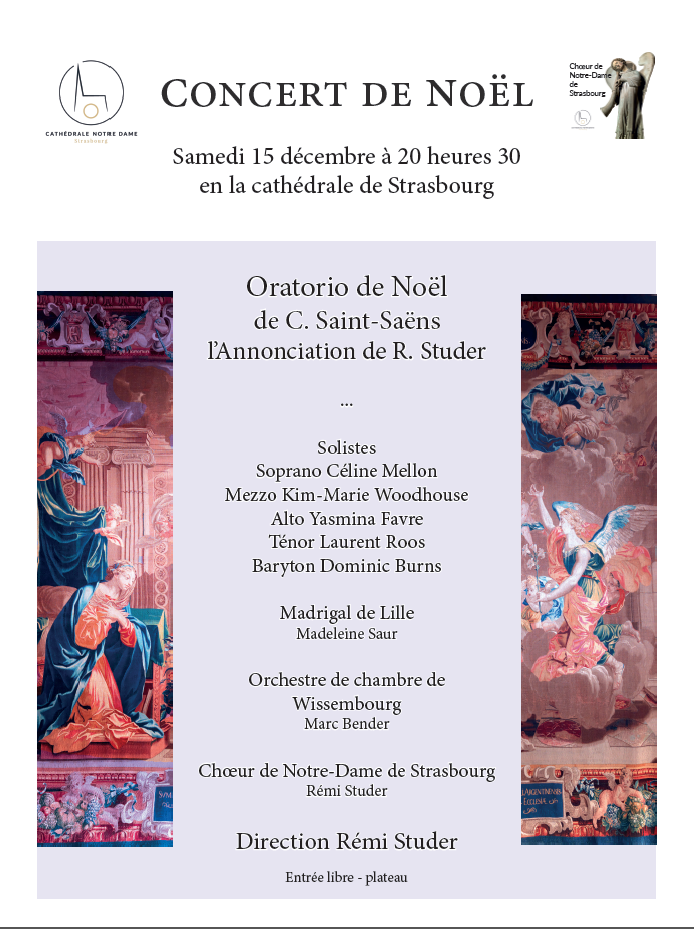 Affiche conceert Noël 2018